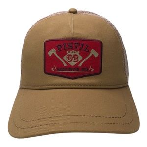 Pistil Men's Authentic Adjustable Snapback Roscoe Trucker Hat